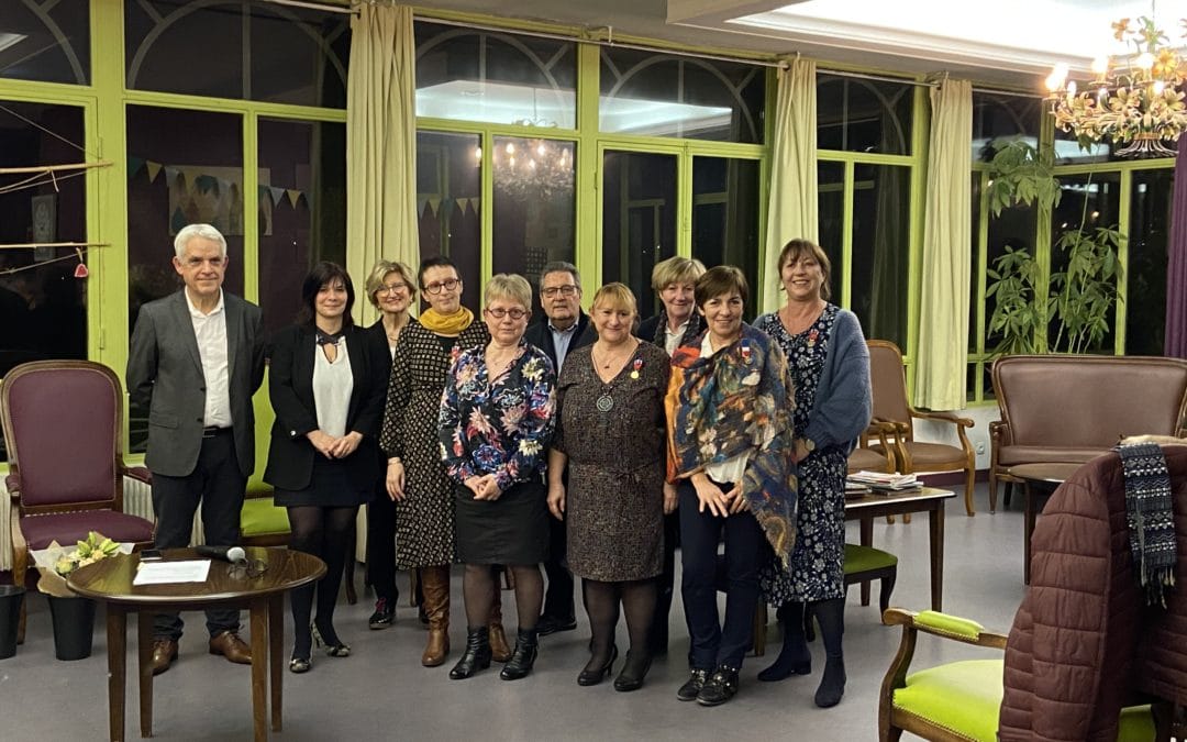 Remise des médailles du travail et départ à la retraite de Sylviane