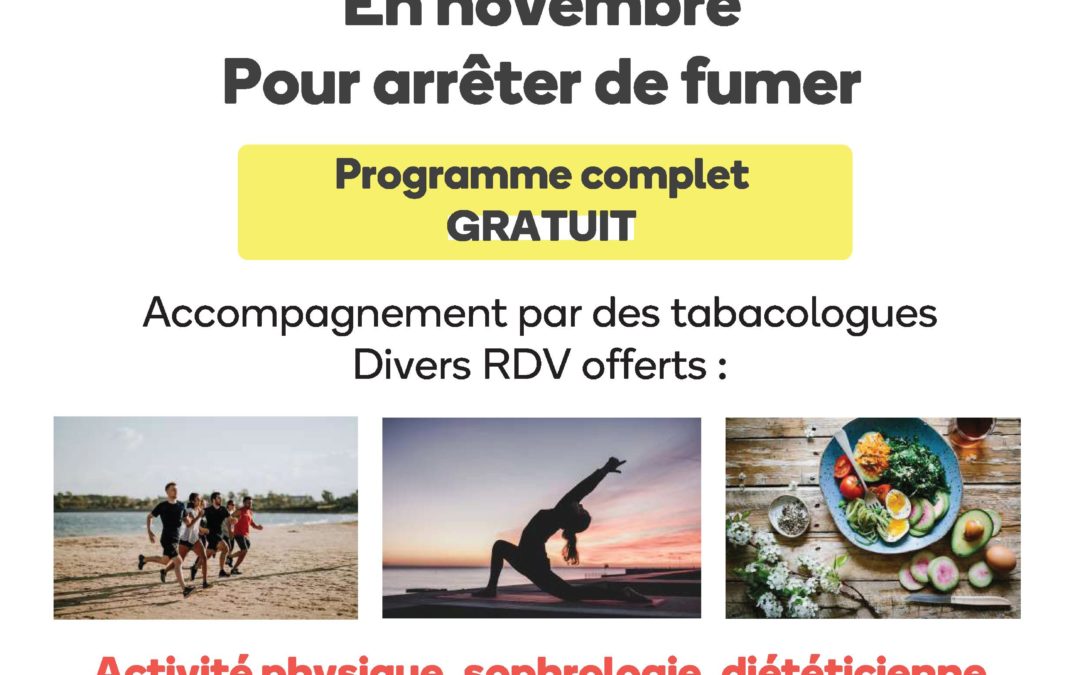 Programme Tab’Agir mois sans tabac