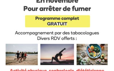 Programme Tab’Agir mois sans tabac