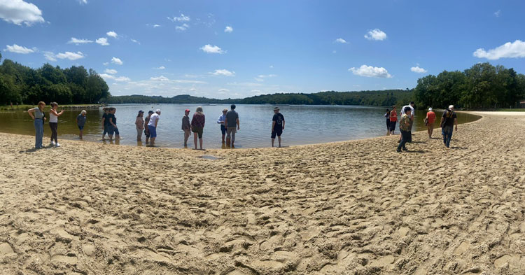 Baignade à Saint Pardoux !