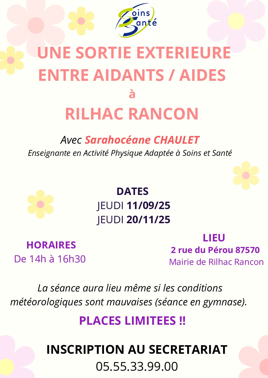 Venez avec votre proche pour une balade à Rilhac Rancon