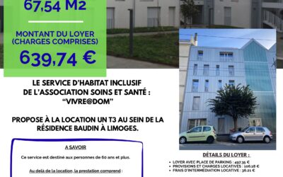 Appartement à la location en habitat inclusif